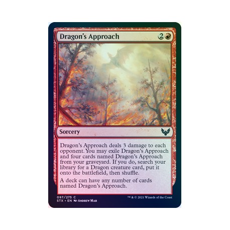 Dragon's Approach FOIL STX NM