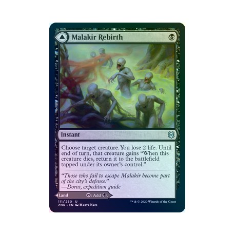 Malakir Rebirth // Malakir Mire FOIL ZNR NM