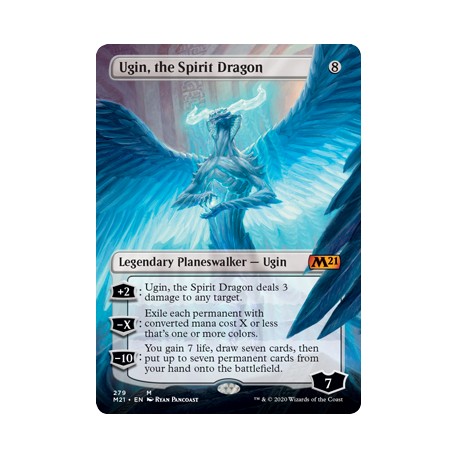 Ugin, the Spirit Dragon (Borderless) M21 NM