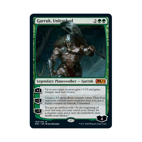 Garruk, Unleashed M21 NM