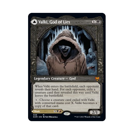 Valki, God of Lies // Tibalt, Cosmic Impostor (Showcase) KHM NM
