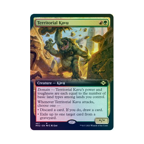 Territorial Kavu (Extended) FOIL MH2 NM