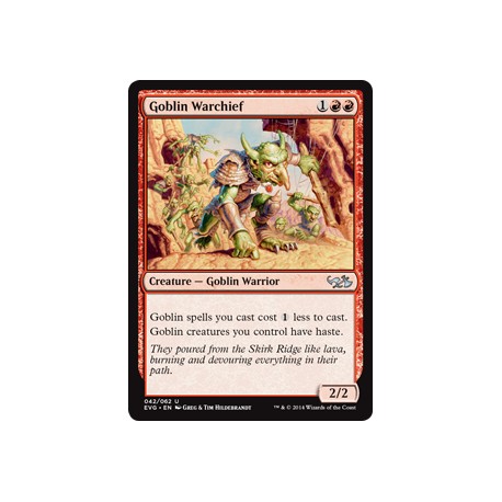Goblin Warchief DD3 NM
