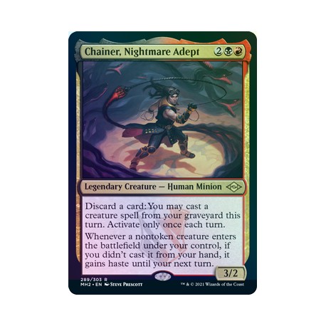 Chainer, Nightmare Adept ETCHED FOIL MH2 NM