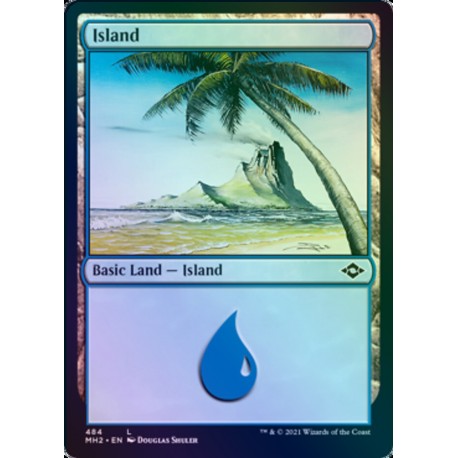Island 484 ETCHED FOIL MH2 NM
