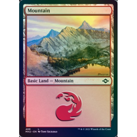 Mountain 488 ETCHED FOIL MH2 NM