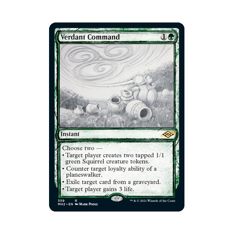 Verdant Command (Showcase) MH2 NM