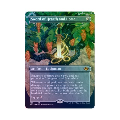 Sword of Hearth and Home (Borderless) FOIL MH2 NM