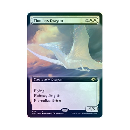 Timeless Dragon (Extended) FOIL MH2 NM