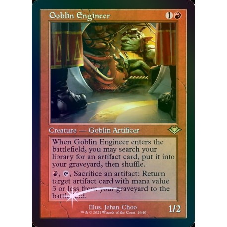 Goblin Engineer (Retro) FOIL H1R NM