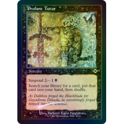 Profane Tutor (Retro) ETCHED FOIL MH2 NM