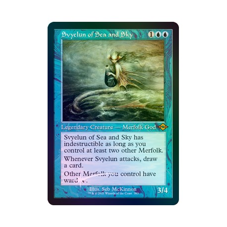 Svyelun of Sea and Sky (Retro) ETCHED FOIL MH2 NM