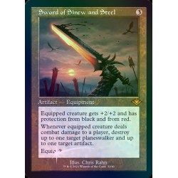 Sword of Sinew and Steel (Retro) ETCHED FOIL H1R NM