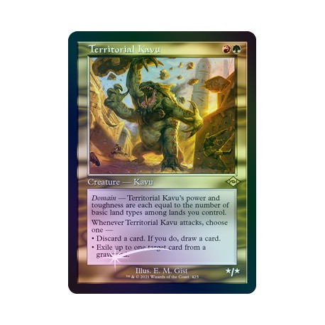 Territorial Kavu (Retro) FOIL MH2 NM