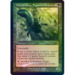 Chatterfang, Squirrel General (Retro) ETCHED FOIL MH2 NM