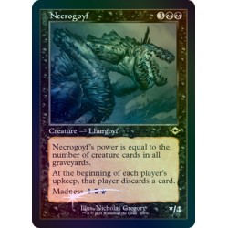 Necrogoyf (Retro) ETCHED FOIL MH2 NM