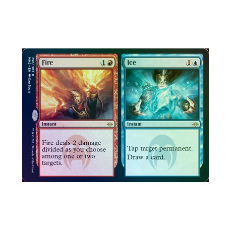 Fire // Ice ETCHED FOIL MH2 NM