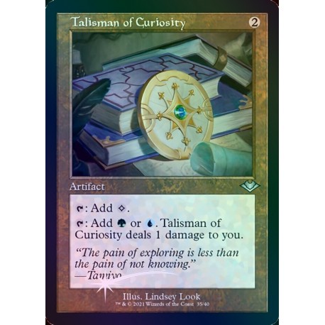 Talisman of Curiosity (Retro) FOIL H1R NM