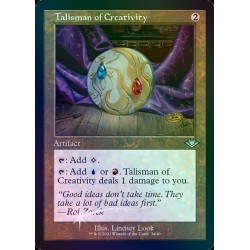 Talisman of Creativity (Retro) FOIL H1R NM
