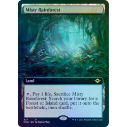 Misty Rainforest (Extended) FOIL MH2 NM