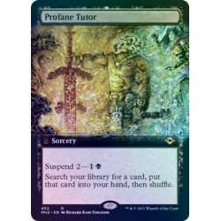 Profane Tutor (Extended) FOIL MH2 NM