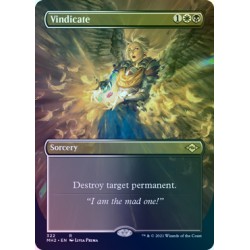 Vindicate (Borderless) FOIL MH2 NM