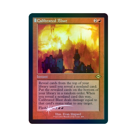 Calibrated Blast (Retro) FOIL MH2 NM