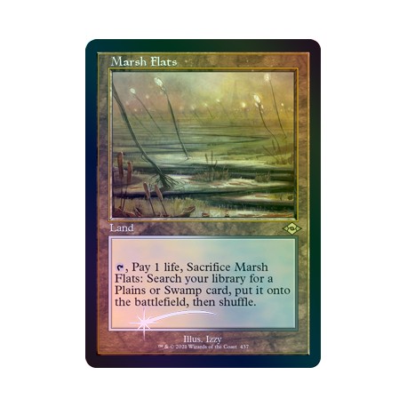 Marsh Flats (Retro) ETCHED FOIL MH2 NM