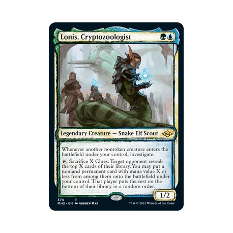 Lonis, Cryptozoologist (Showcase) MH2 NM