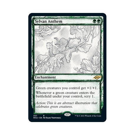 Sylvan Anthem (Showcase) MH2 NM