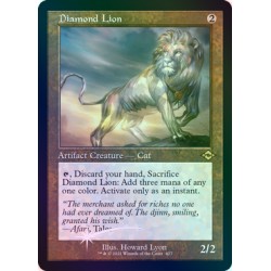 Diamond Lion (Retro) ETCHED FOIL MH2 NM