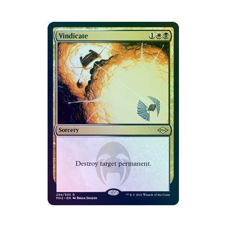 Vindicate ETCHED FOIL MH2 NM