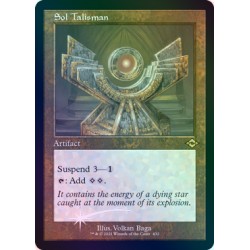 Sol Talisman (Retro) ETCHED FOIL MH2 NM