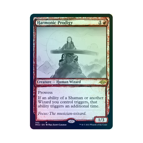 Harmonic Prodigy (Showcase) FOIL MH2 NM