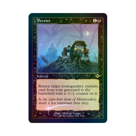 Persist (Retro) ETCHED FOIL MH2 NM