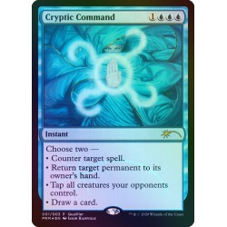 Cryptic Command FOIL PRO TOUR PROMO NM