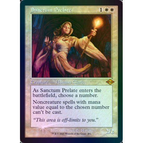 Sanctum Prelate (Retro) FOIL MH2 PROMO NM