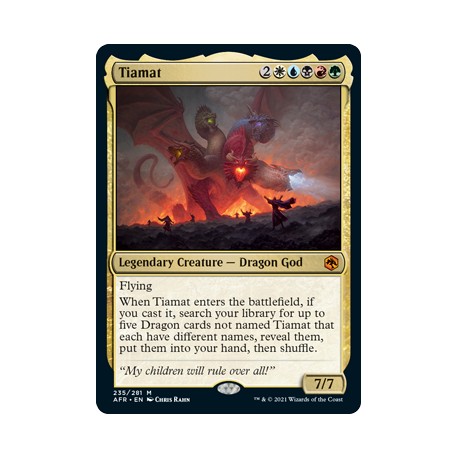 Tiamat AFR NM