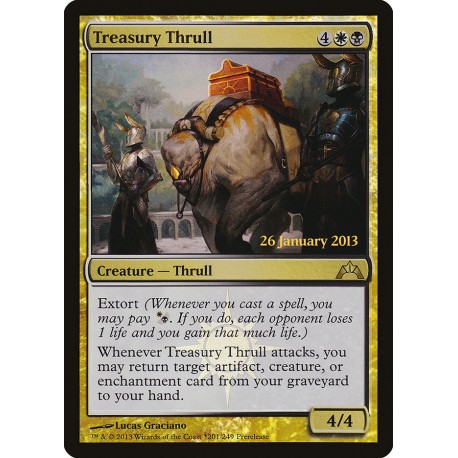 Treasury Thrull PRE-RELEASE FOIL GTC SP