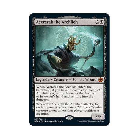 Acererak the Archlich AFR NM