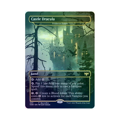 Voldaren Estate (Castle Dracula) FOIL VOW PROMO NM