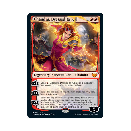 Chandra, Dressed to Kill VOW NM