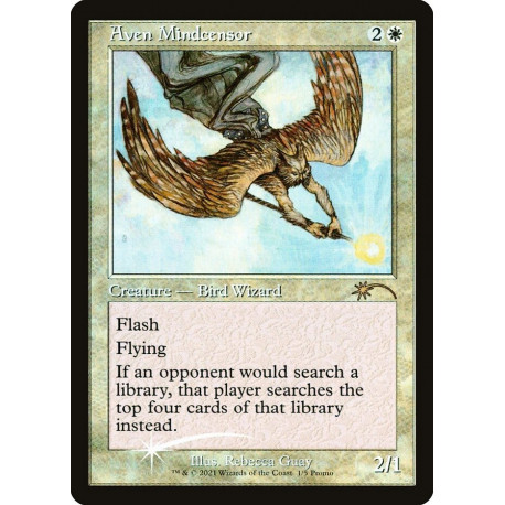 Aven Mindcensor (Retro) FOIL PROMO NM