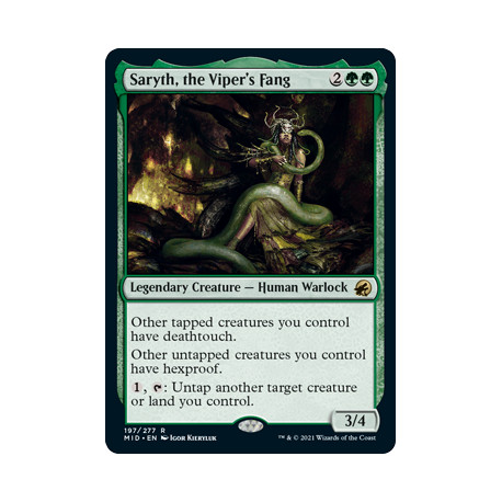 Saryth, the Viper's Fang MID NM