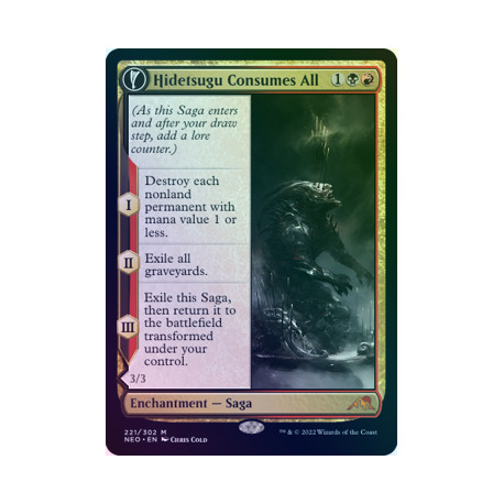 Hidetsugu Consumes All // Vessel of the All-Consuming FOIL NEO NM
