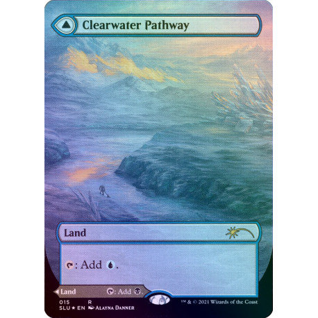 Clearwater Pathway // Murkwater Pathway FOIL SLU NM