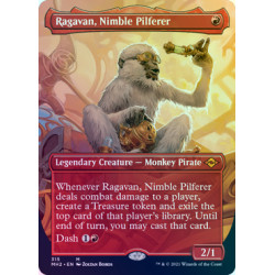 Ragavan, Nimble Pilferer (Borderless) FOIL MH2 NM