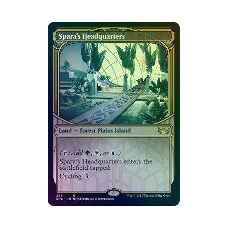Spara's Headquarters (Showcase) FOIL SNC NM