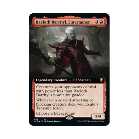 Baeloth Barrityl, Entertainer (Extended) CLB NM
