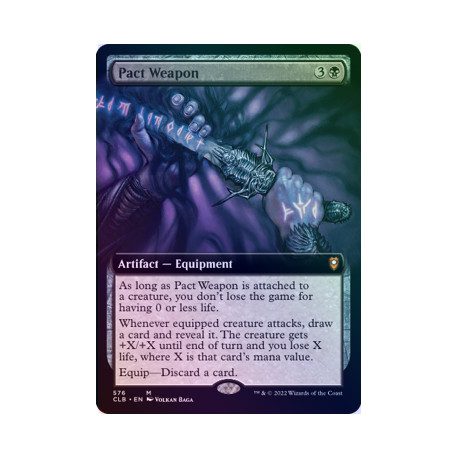 Pact Weapon (Extended) FOIL CLB NM